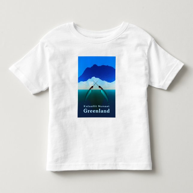 Grönland - Narwhal Tee Shirt (Framsida)
