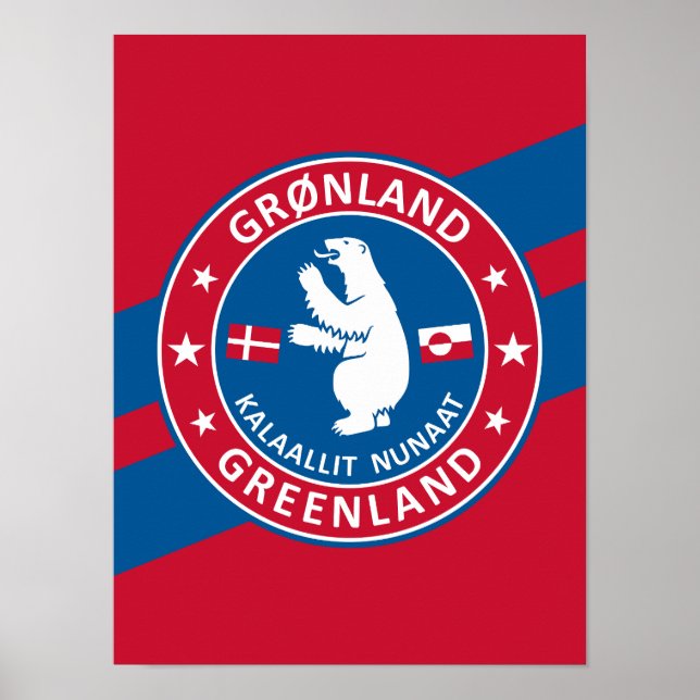 Grönland Poster (Framsidan)