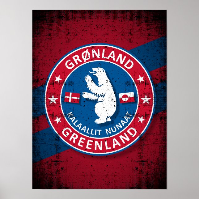 Grönland Poster (Framsidan)
