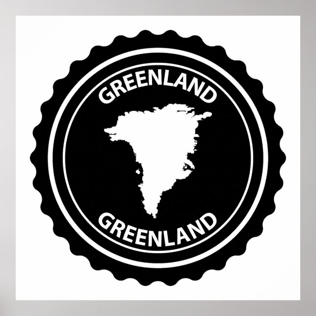 Grönland Poster (Framsidan)