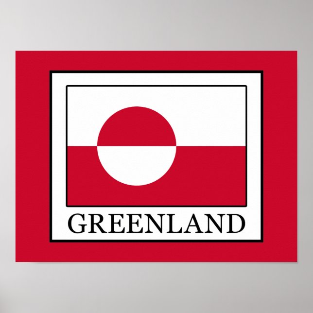 Grönland Poster (Framsidan)