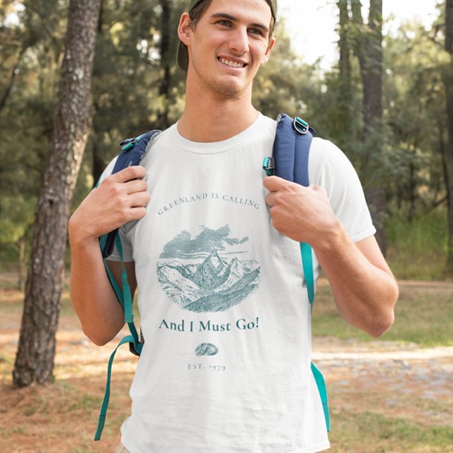 Grönland ringer, och jag måste åka t shirt (Skapare uppladdad)