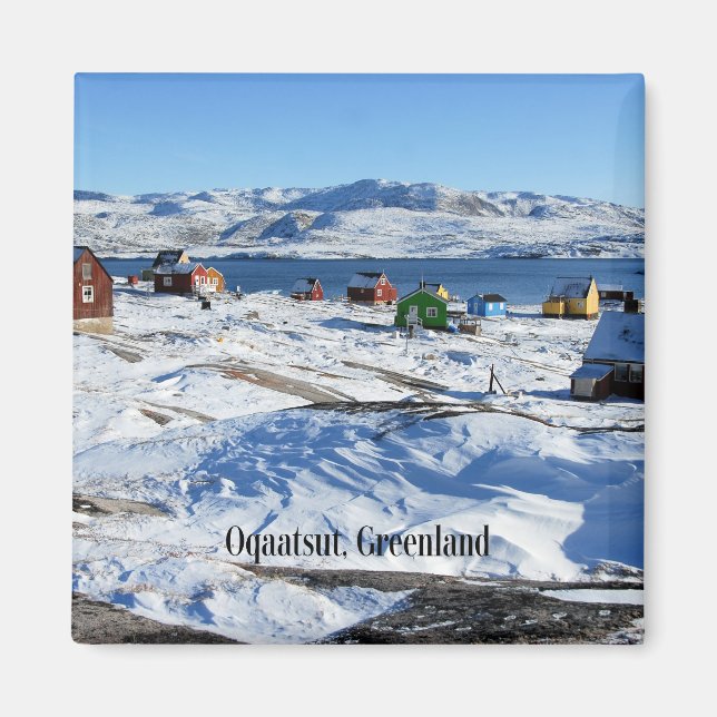 Grönland (Rodebay) Magnet (Framsidan)