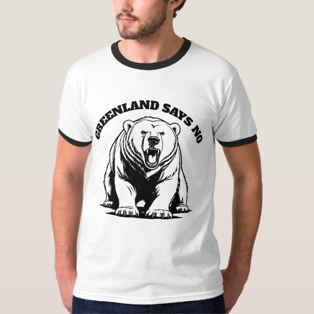 Grönland Says nr T Shirt (Framsida)