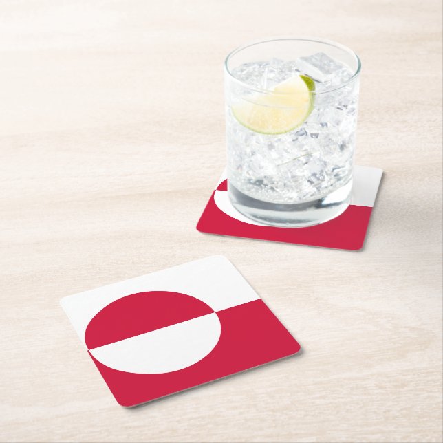 Grönland Underlägg Papper Kvadrat (Insitu)
