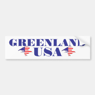 Grönland USA går med det nya Golden Age America Bildekal