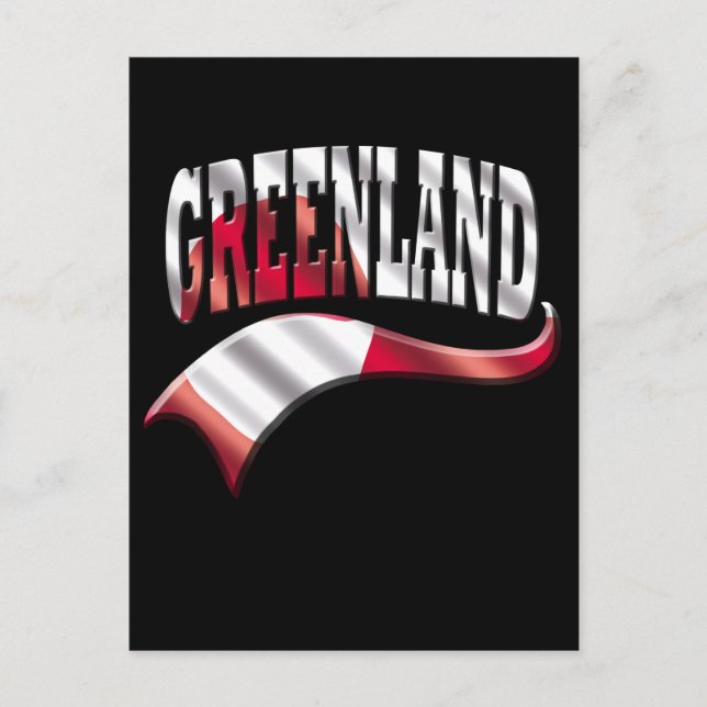 Grönland Vykort (Framsida)