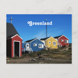Grönlandbygd Vykort