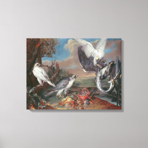 GrönlandCyr falkar Canvastryck