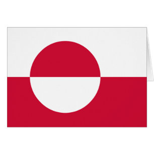Grönlandflagga OBS Kort