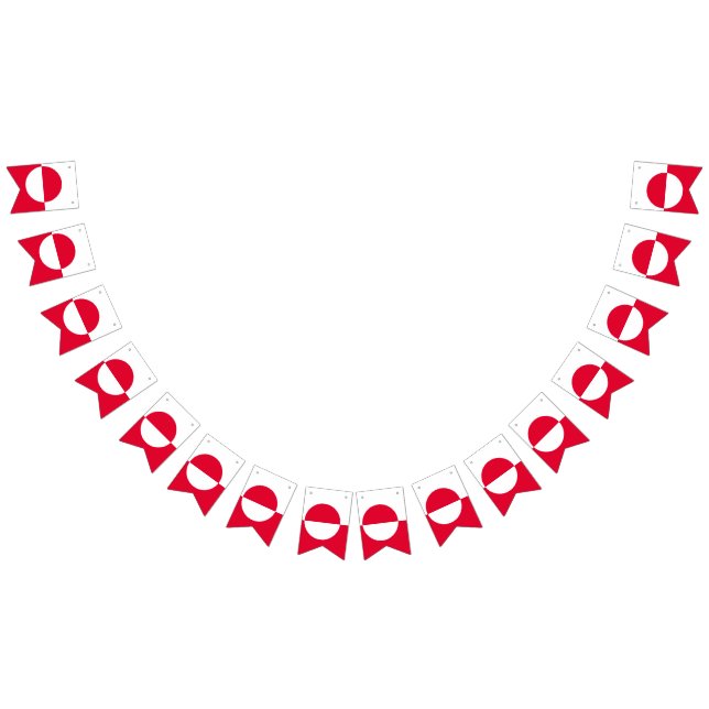 Grönlandflagga Vimplar (Alla)