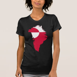 Grönlandflaggakarta GL T-shirt
