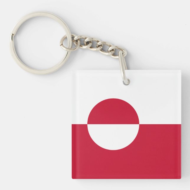 Grönlands flagga (Framsidan)