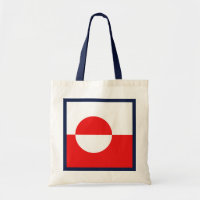 Grönlands Flagga Bag