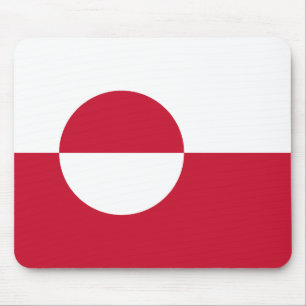 Grönlands flagga musmatta