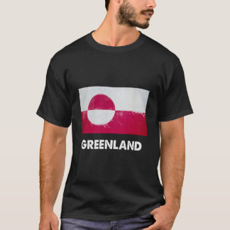 Grönlands Flagga T Shirt