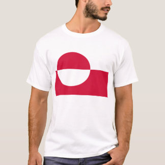 Grönlands flagga t shirt