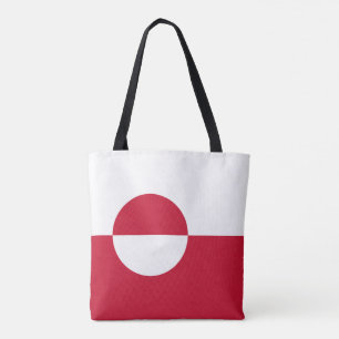 Grönlands flagga tygkasse