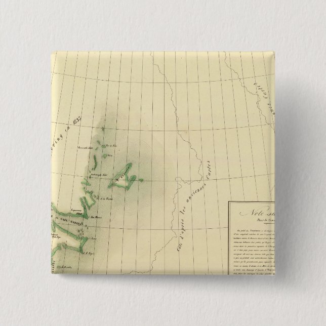 Grönlandsatlas Karta Knapp (Framsida)