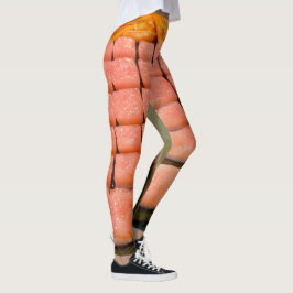 Grönländska inuitdelikatessMattak Mönster Leggings