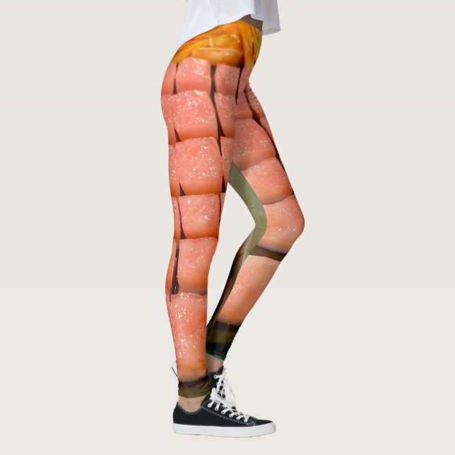 Grönländska inuitdelikatessMattak Mönster Leggings (Höger)