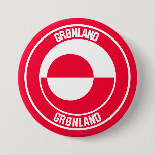 Grönlandsrundans emblem knapp