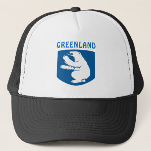 Grönlandvapensköld Truckerkeps