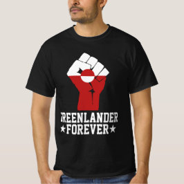 Grönlänning Forever - Grönland Stöd T Shirt