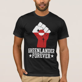 Grönlänning Forever - Grönland Stöd T Shirt