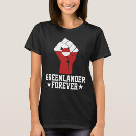 Grönlänning Forever - Grönlandsstöd T Shirt
