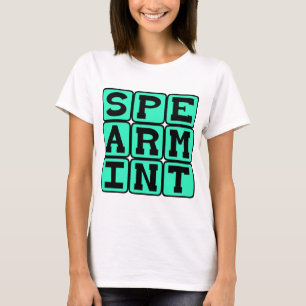 Grönmynta, tuggummismak tee shirt