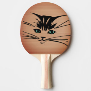 Grönögd Katt Rustic Pingisracket