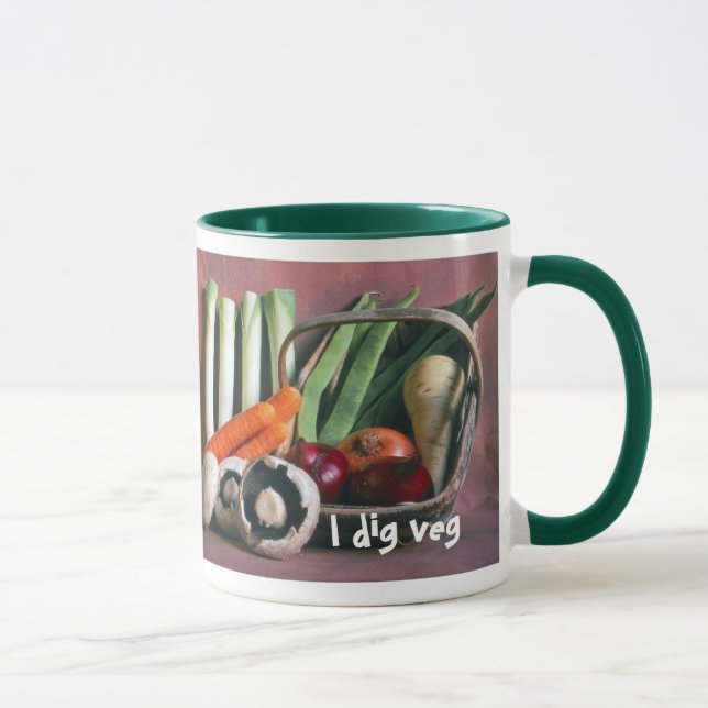Grönsak-i-trug muggen mugg (Höger)