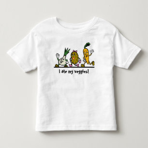 Grönsak Lök Potatis Morot Barn T-Shirt