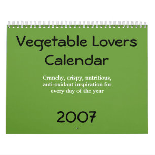 Grönsakälskare Kalender