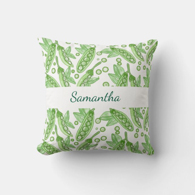 Grönsaker ärter kudde (Framsida)