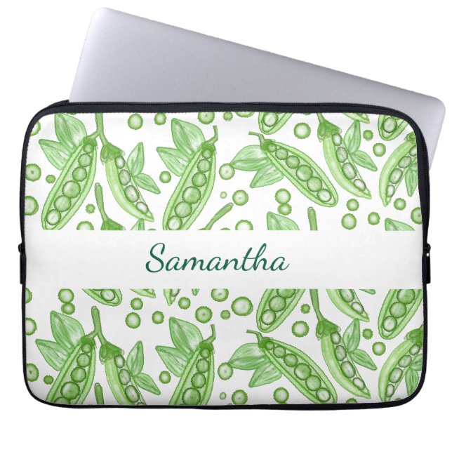 Grönsaker ärter laptop fodral (Framsidan)