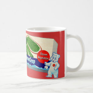 Grönsaker för nallesnöskörd och snöskördboxa kaffemugg