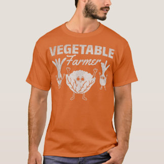  grönsaker Gardener Funny Vegetable Farm T Shirt