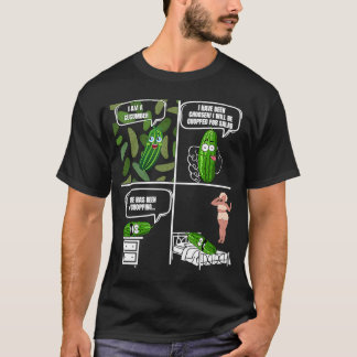 Grönsaker Gurka  Vuxen Sarcasm Humor Gurka T Shirt