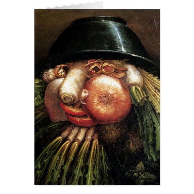 Grönsaker Hälsningskort (Framsidan)