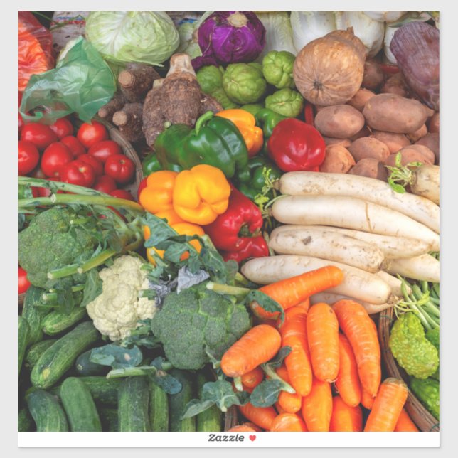 Grönsaker Klistermärken (Ark)