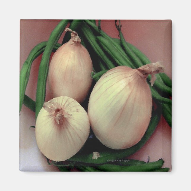 Grönsaker Magnet (Framsidan)