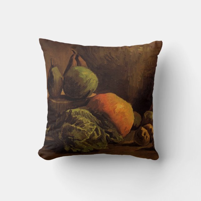 Grönsaker och frukt av Vincent van Gogh Kudde (Framsida)