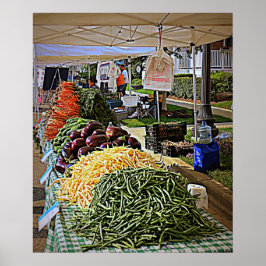 Grönsaker och mer grönsaker poster