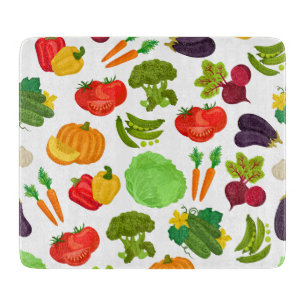 Grönsaker Seamless Vegan Mönster
