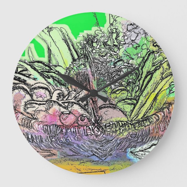 GRÖNSAKER STOR KLOCKA (Framsida)