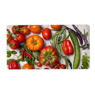 Grönsaks- och örtskörd fraktsedel