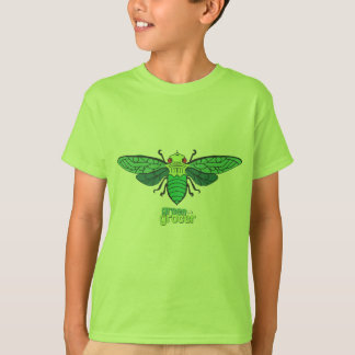 Grönsakshandlarecikadan lurar utslagsplatsen t-shirt