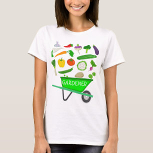 GrönsakskottkärraT-tröja T Shirt